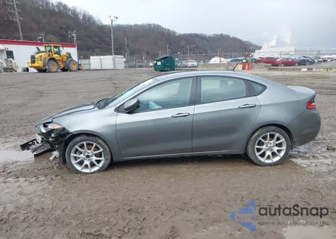 2013 Dodge Dart Rallye z USA, uszkodzony, nr VIN 1C3CDFBH6DD135560